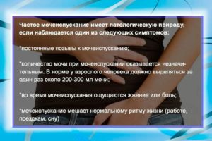 Частые позывы к мочеиспусканию но мочи нет