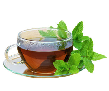 чай с мятой