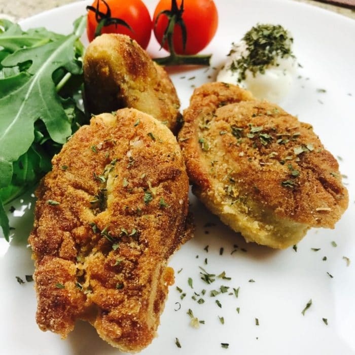 жаренная икра трески