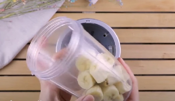 Бананы нарезанные колечками