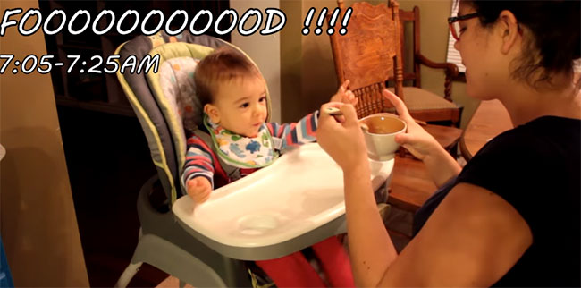 Завтрак ребенка