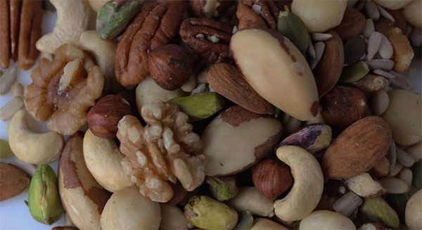 Виды орехов