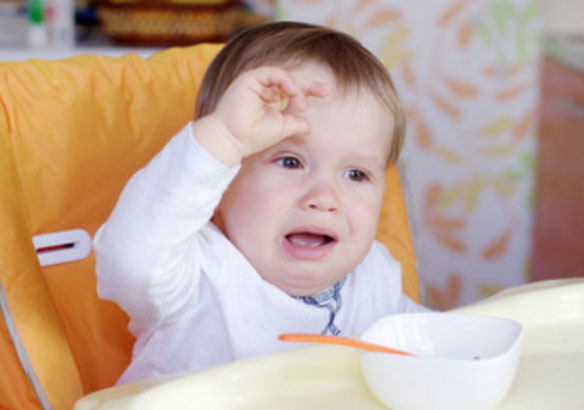 Малыш капризничает, не хочет кушать