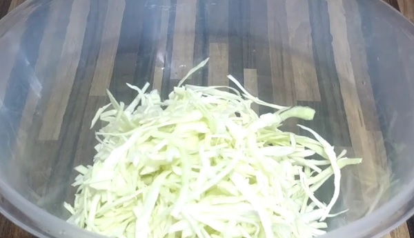 Нашинкованная капуста