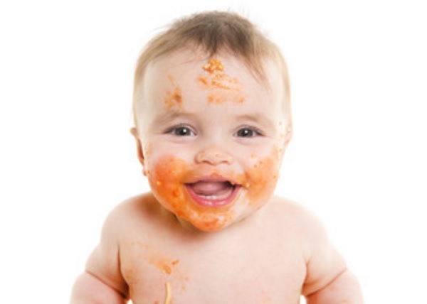 Замурзанный ребенок