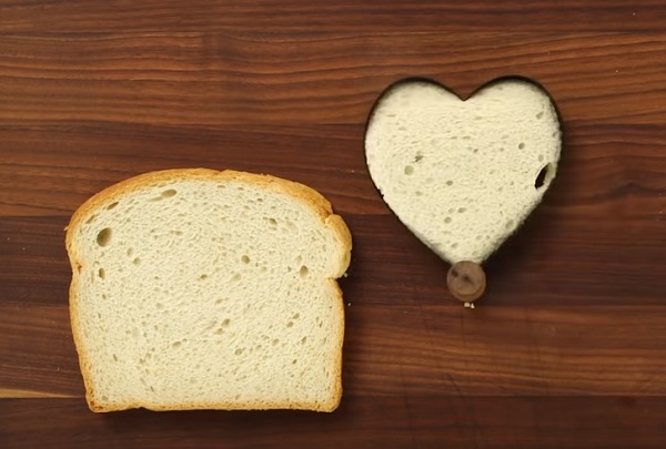 Вырезание сердечка