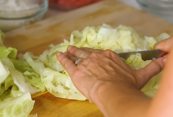 Измельчение капусты