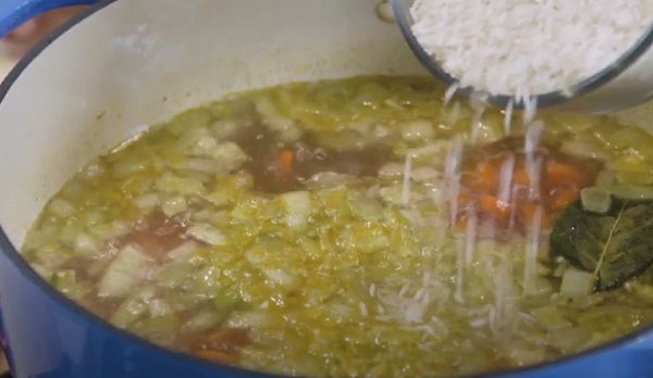 Добавление риса