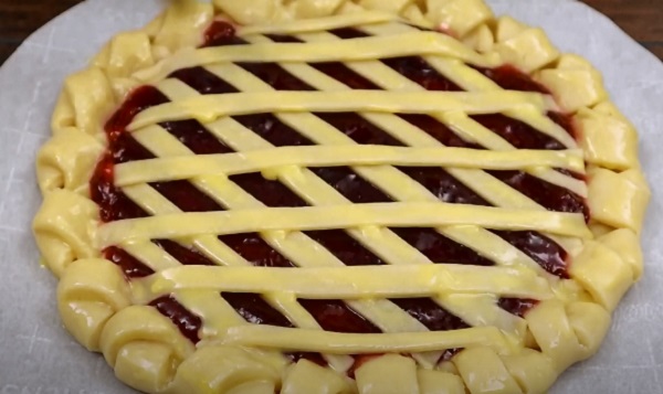 Смазывание желтком