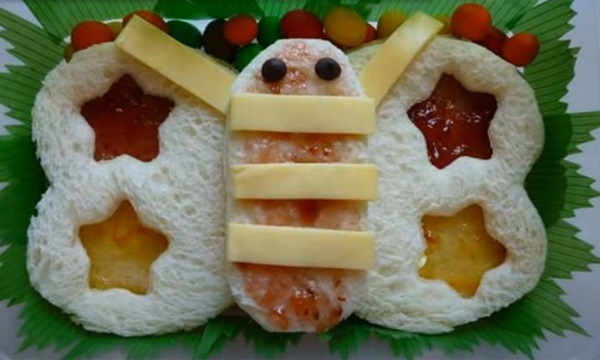 Украшенная бабочка