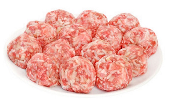 Сырые тефтельки