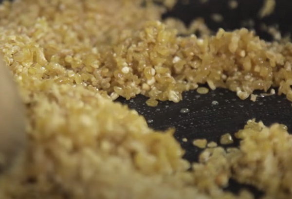 Прожаривание крупы