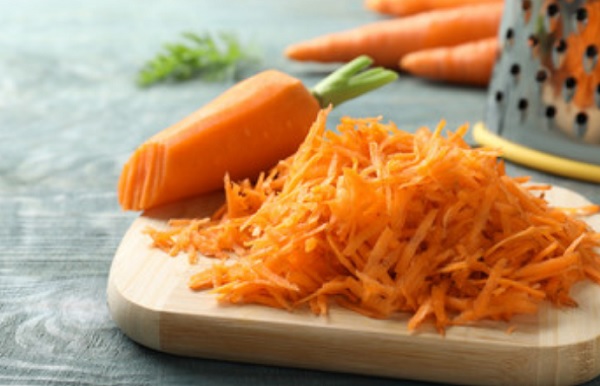 Натертая морковь