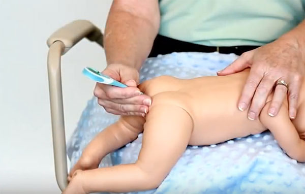 Меряем температуру в анальном отверстии