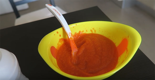 Морковное пюре