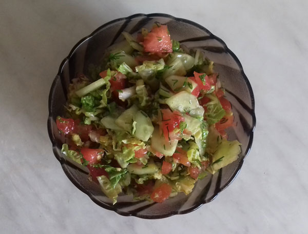 Готовый салат