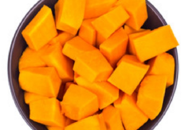 Нарезанная тыква