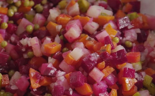 Смешивание ингредиентов