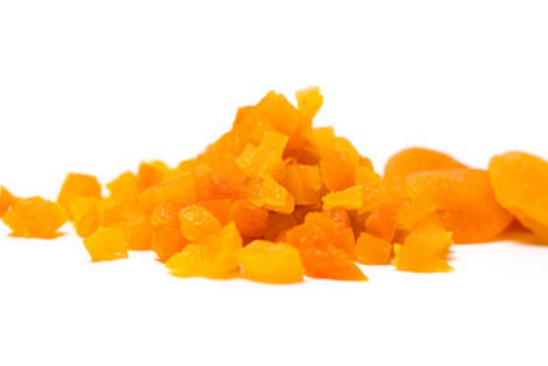 Нарезанная курага