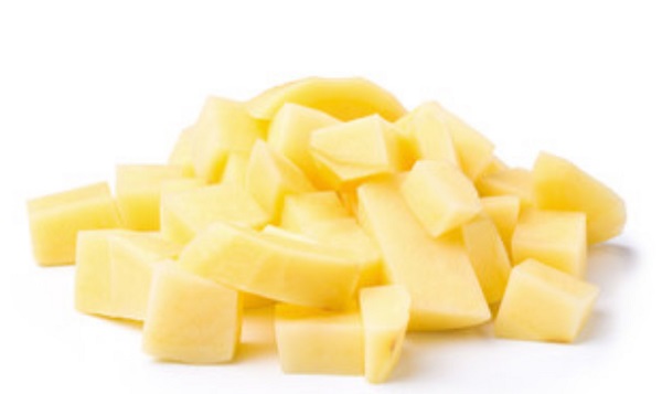 Кубики картофеля