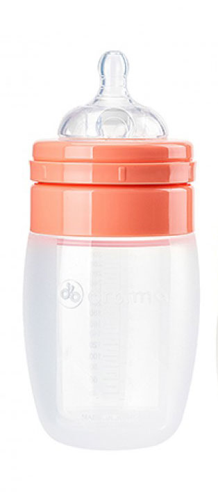 Силиконовая бутылочка для кормления