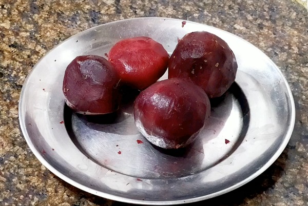 Очищенная свекла