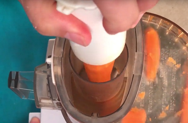 Измельчение моркови
