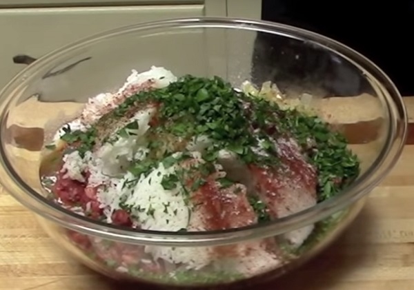 Добавление петрушки