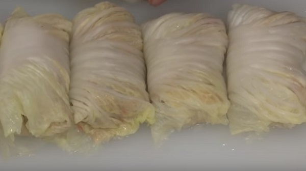 Закрученные голубцы