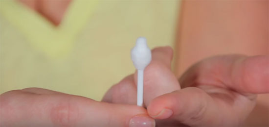 Ушная палочка для новорожденных