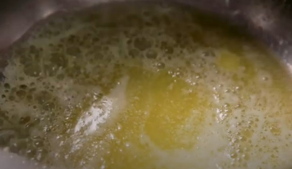 Растапливание сливочного масла