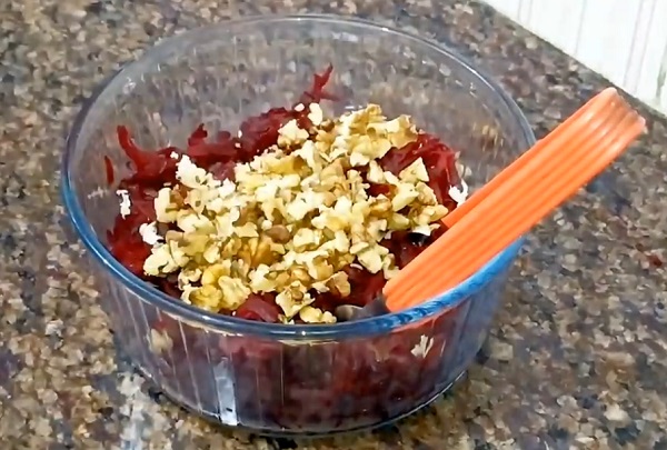 Добавление орехов