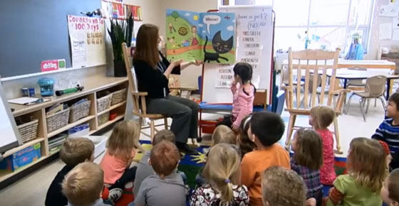 Занятия в саду