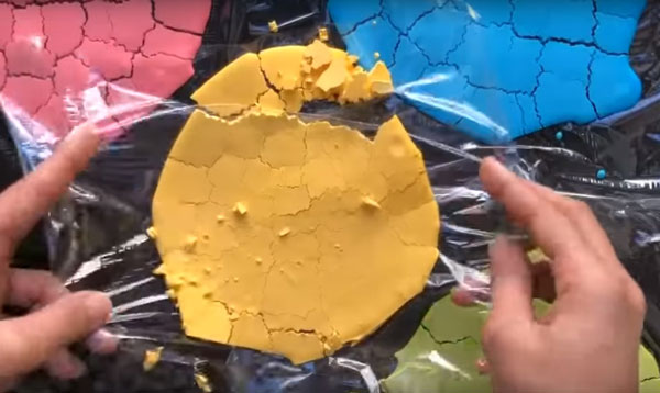 Высохший крахмал