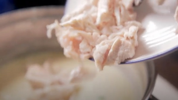 Добавление курицы