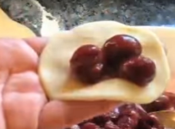 Накладывание начинки