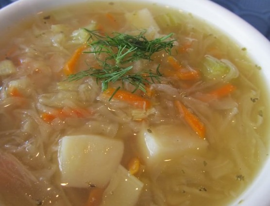 Тарелка щей