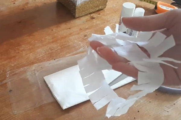 Нарезанная полоска