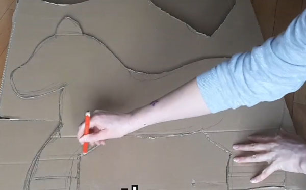 Обводка по силуэту