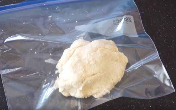 Тесто в пакете