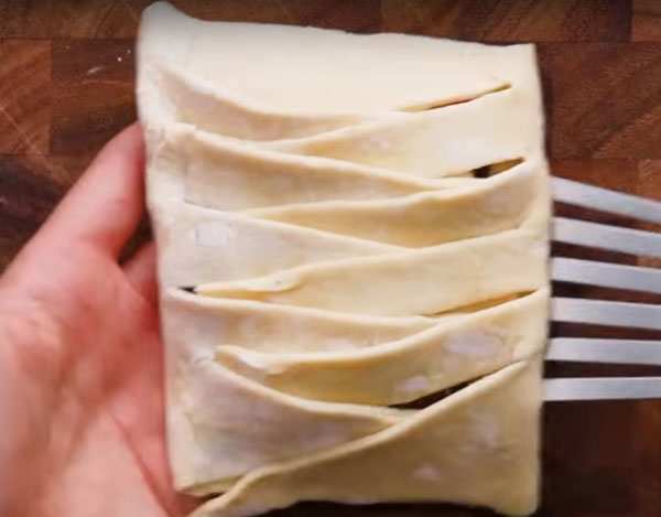 Свернутая плетенка