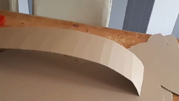 Полоска картона