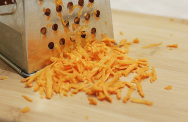 Морковь, натертая на терке
