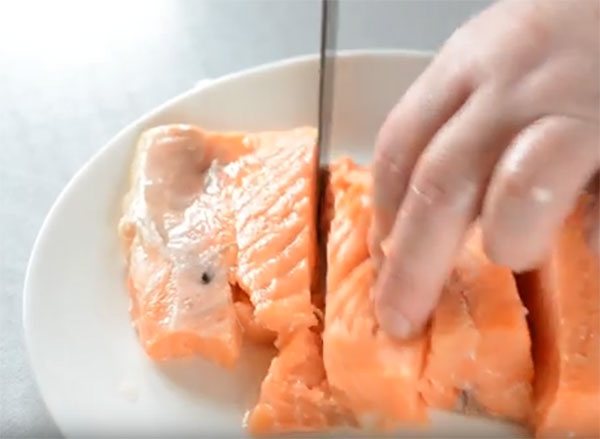 Нарезание рыбы