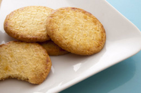 Готовое галетное печенье