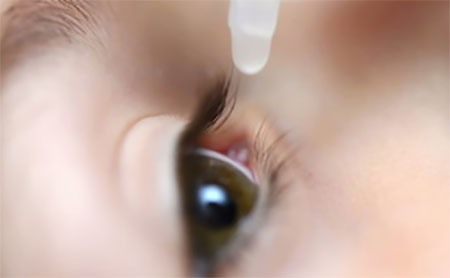 Закапывание глаз