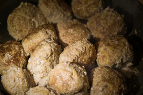 Готовые паровые котлеты