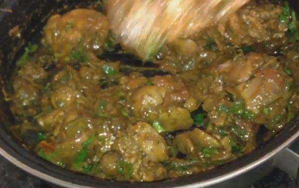 Перемешивание ингредиентов