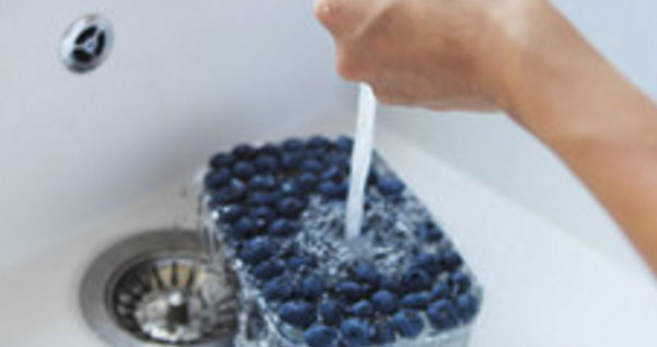 Мытье черники