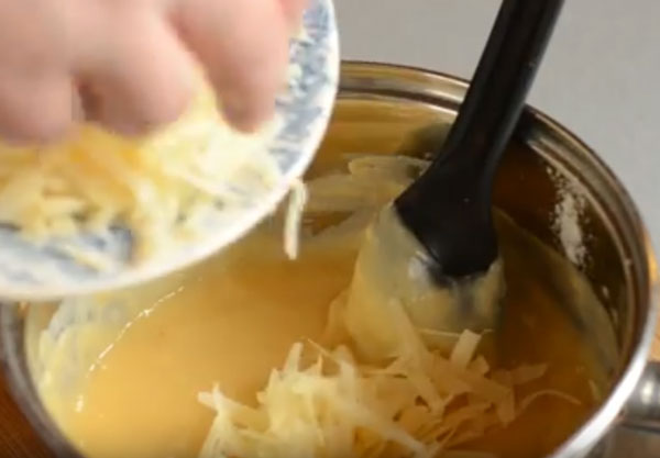 Добавление сыра